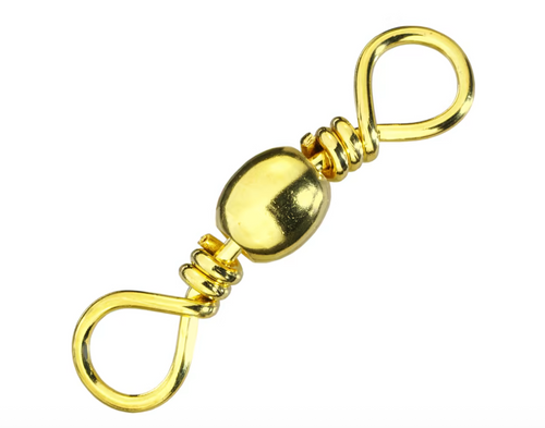 Stainless Rolling Barrel Swivel 100ct Stainless Rolling Barrel Swivel 100ct
