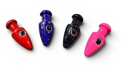 Painted Sea Witch Heads with Eyes 1/2 oz