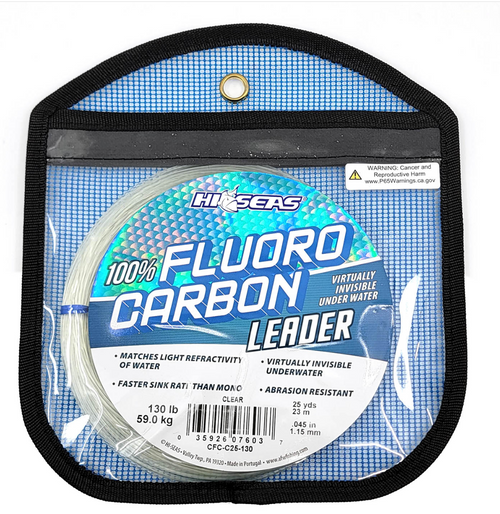 Hi Seas Fluorocarbon Leader Coil 25yds