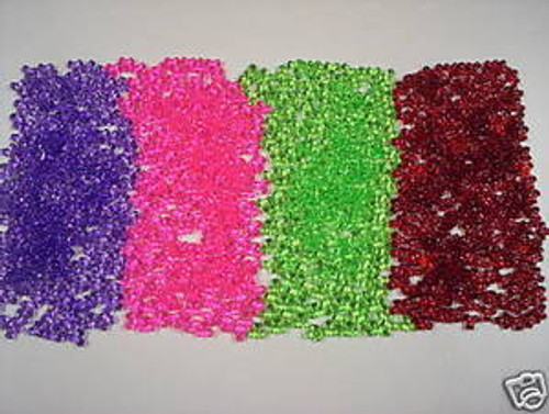 Tri bead kit set of 200pcs each blue, lime,ruby,purple