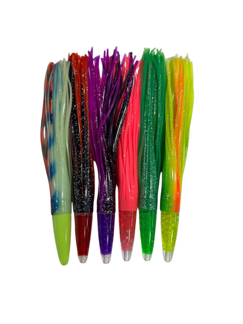 Green Machine Trolling Lure Double skirted 9" Green Machine Trolling Lure Double skirted 9"