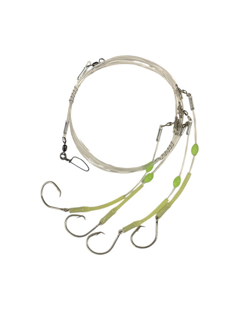 Premium Deep Drop 4 Hook Rig Mustad 39960 Hooks Premium Deep Drop 4 Hook Rig Mustad 39960 Hooks