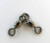 Premium Black Nickel 3 way crane swivels 25 pack select size