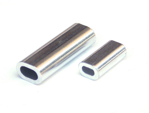 Aluminum and Brass Crimp Sleeves 100 Pack