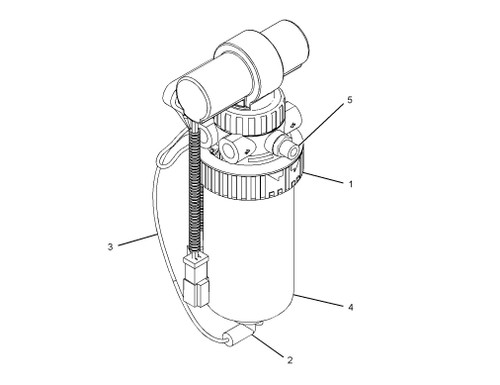 349-1063: Cat® Standard Efficiency Fuel Filter