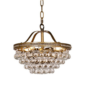 CG U2 Chandelier Rustic