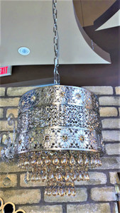 CG U3 Chandelier Silver
