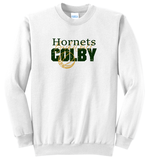 Colby Boys Basketball Crewneck Sweatshirt