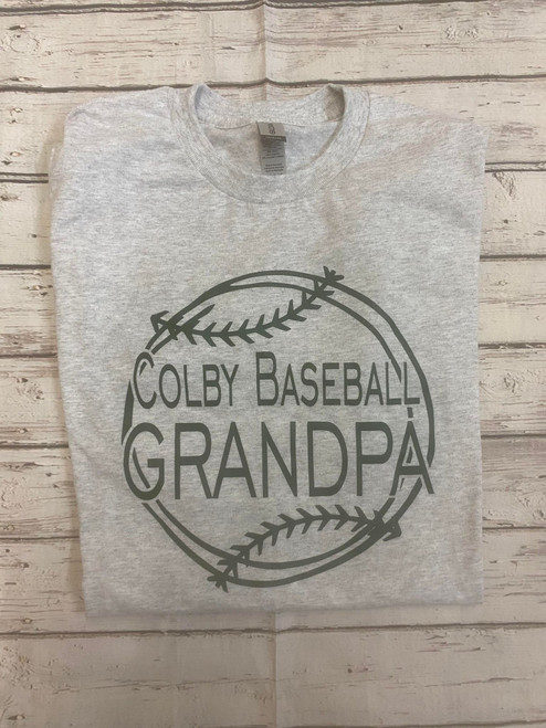 Colby Baseball Grandpa T-Shirt