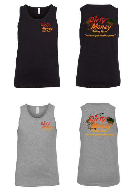 Dirty Money Pulling Youth Tank (3480Y)