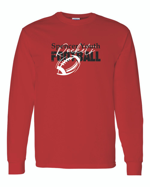 Spencer Youth Football Long Sleeve T's