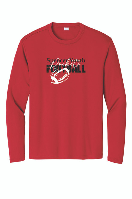 Spencer Youth Football DriFit Long Sleeve T's