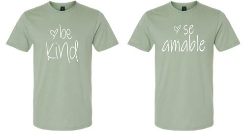 Colby - Be Kind / Se Amable Adult T-Shirt (64000)