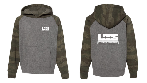 LOOS Youth Lightweight Special Blend Raglan Hooded Sweatshirt (PRM15YSB)