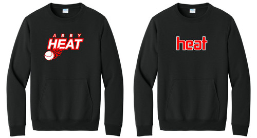 Abby Heat Crewneck Sweatshirt w/ Pouch Pocket (PC78PKT)