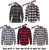 All Metal Button Up Flannel (8210)