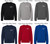 LOOS Youth Fleece Crewneck Sweatshirt w/ Embr Logo (AT202)