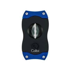 Colibri V-cut Cigar Cutter Black & Blue