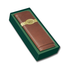 Craftsman's Bench - 54-Ring Churchill Tan Cigar Case