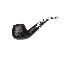 Savinelli Pipes - Pulcinella Rusticated Black (645 KS)