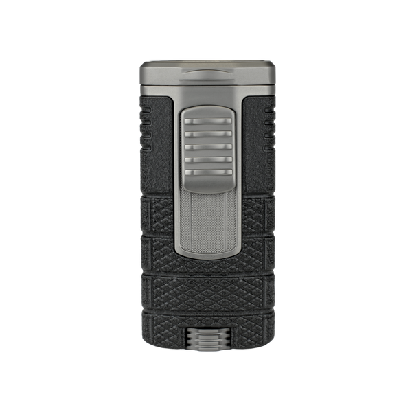 Xikar Tactical Triple Lighter Black & Gunmetal