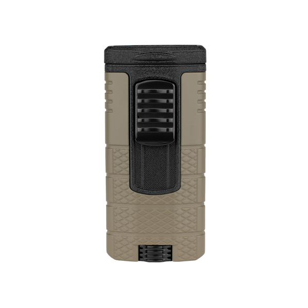 Xikar Tactical Triple Lighter Tan & Black