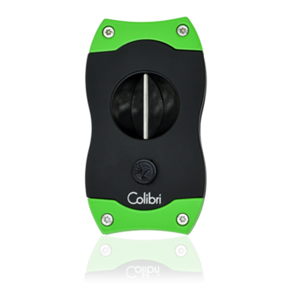 Colibri V-cut Cigar Cutter Black & Green