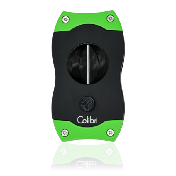 Colibri V-cut Cigar Cutter Black & Green