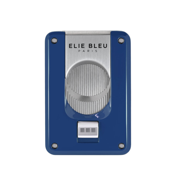 Elie Bleu Cigar Cutter - Blue Lacquer
