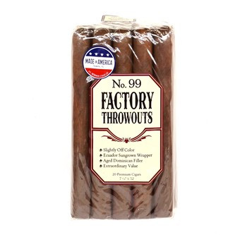 Factory Throwouts Natural - No. 99
