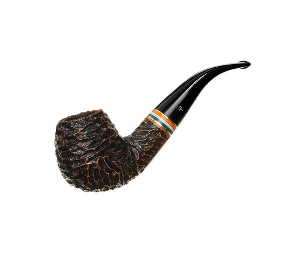 Peterson Pipes - St. Patrick's Day 2023 Rusticated (B42) Fishtail