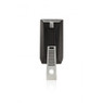 Colibri Slide Double Lighter Matte Black & Chrome