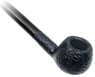 Savinelli Pipes - Churchwarden Black Rusticated (313)