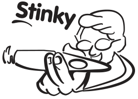 Stinky logo
