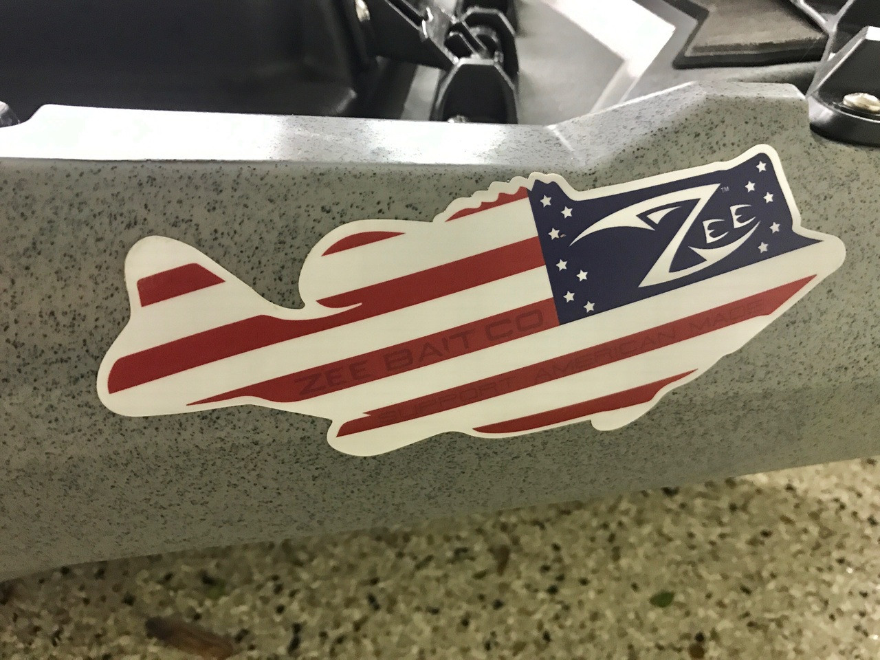 AMERICAN BASS DECAL