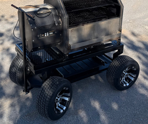 The  BBQ Trail Wagon Accessory for Yoder 480 or 640