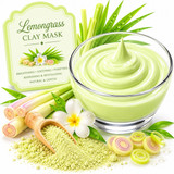 Purifying Lemongrass & Ginger Clay Mask