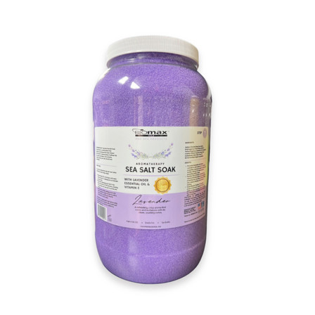 AROMATHERAPY LAVENDER SEA SALT SOAK (1 GAL)