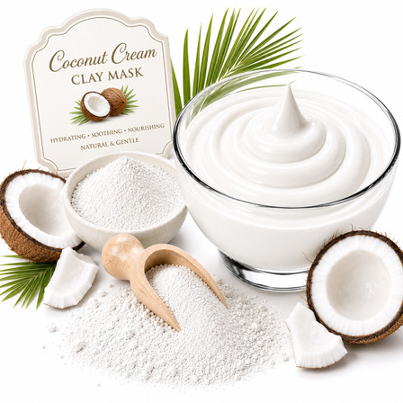PURIFYING COCONUT CREAM CLAY MASK