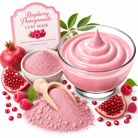 PURIFYING RASPBERRY POMEGRANATE CLAY MASK