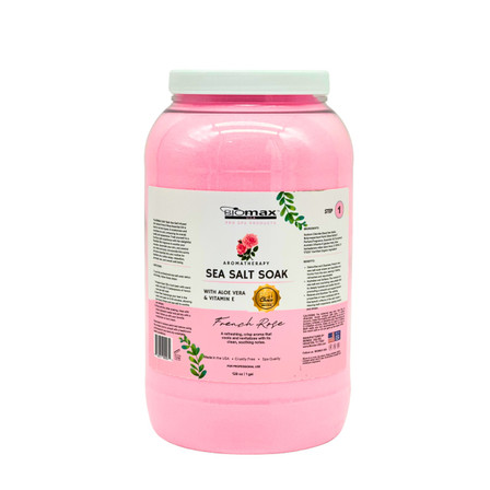 AROMATHERAPY FRENCH ROSE  SEA SALT SOAK