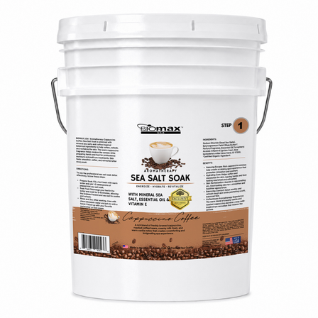 coffee sea salt soak, coffee salt