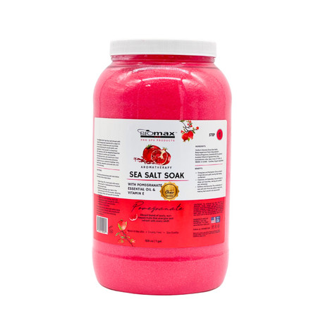 AROMATHERAPY SEA SALT SOAK RASBERRY POMEGRANATE
