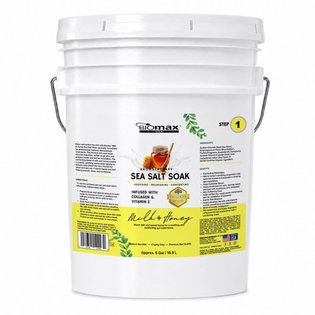 AROMATHERAPY  GOAT MILK & HONEY SEA SALT SOAK