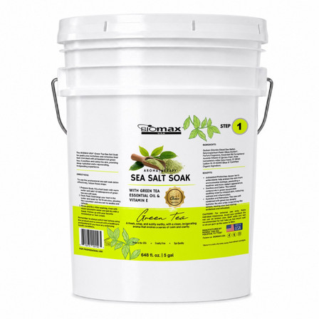 AROMATHERAPY GREEN TEA SEA SALT SOAK 