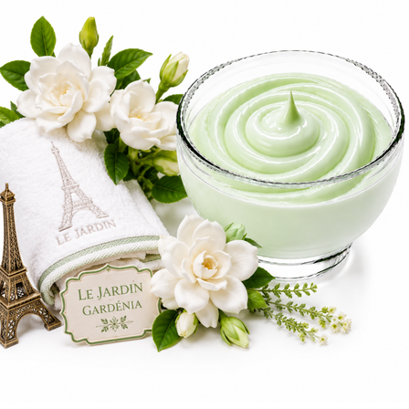 lotion, massage lotion, le jardin gardenia, hermes