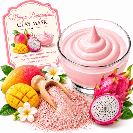 PURIFYING MANGO DRAGONFRUIT CLAY MASK