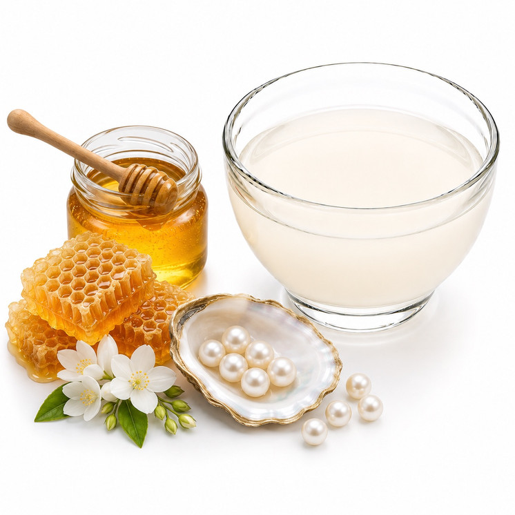 AROMATHERAPY PEARL& HONEY SEA SALT SOAK (1 GAL)