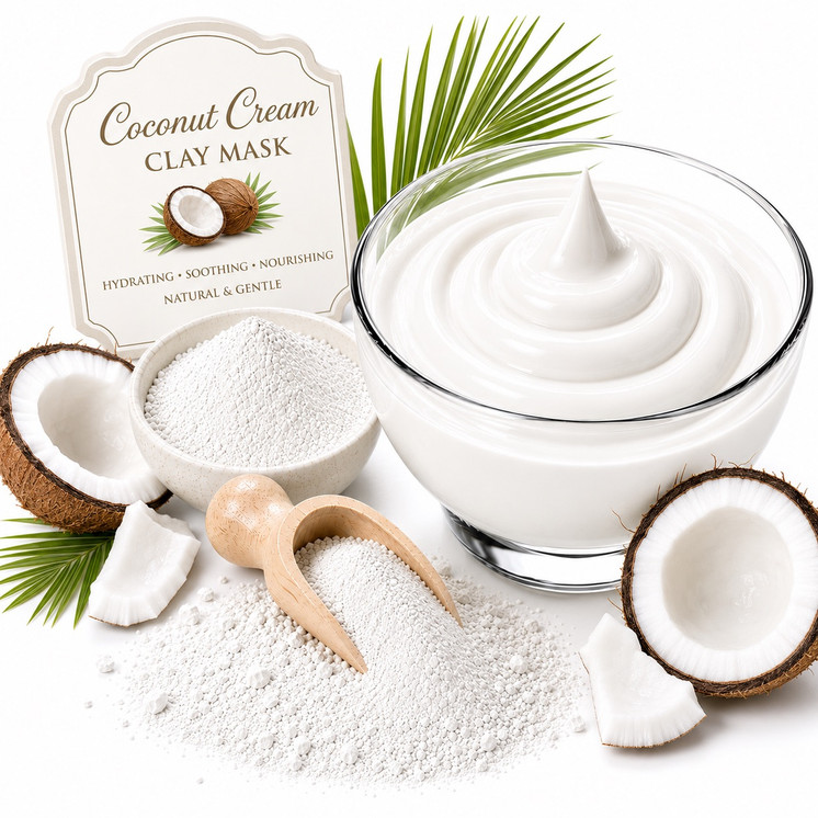 PURIFYING COCONUT CREAM CLAY MASK