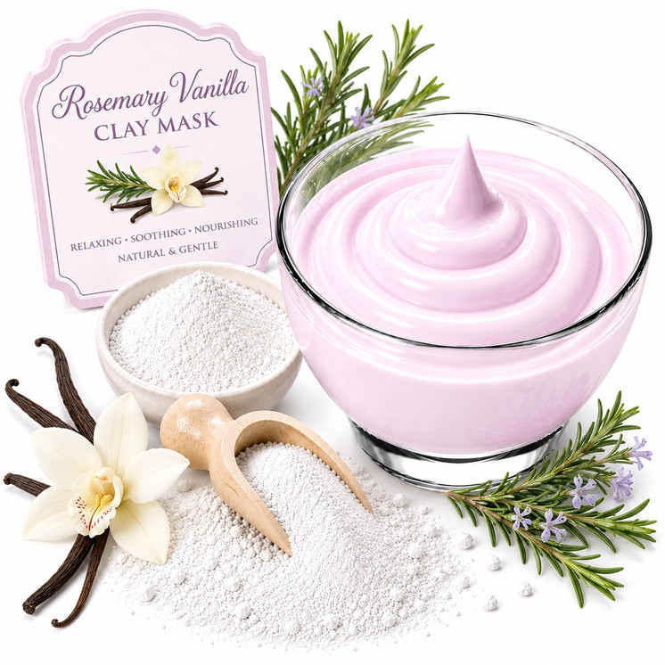 PURIFYING ROSEMARY VANILLA CLAY MASK